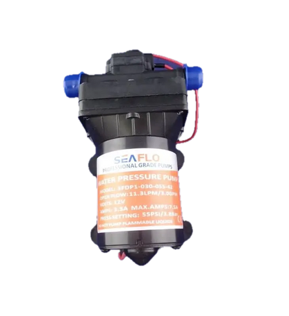 Seaflo Water Pressure Pump 11.3lpm Open Flow Caravan Motor Home Bus