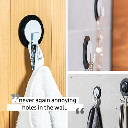 Magnetic Hook CLEVER WHITE incl. Pad BLACK By Silwy