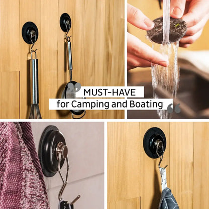 Magnetic Hook THE ONE incl. Pad BLACK By Silwy