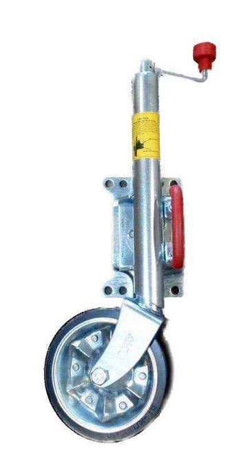 Alko Jockey Wheel with Advanced 3-Bolt Swivel Bracket Genuine Alko Design - Everything Caravans