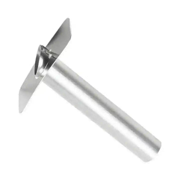 Alum Tube - Exhaust Vent Tube for 3 Way Fridge Dometic Caravan Fridge