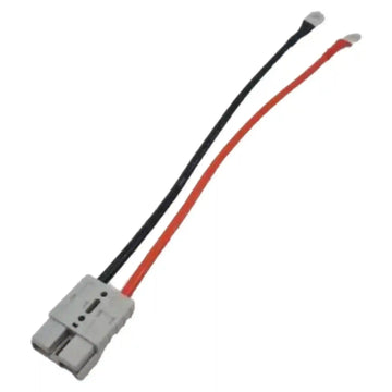 Anderson Plug with Cable to Connect to Battery with 8mm Eyelets. - Everything Caravans