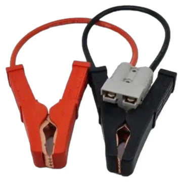 Anderson Plug with Heavy Duty Alligator Battery Clamps - Everything Caravans