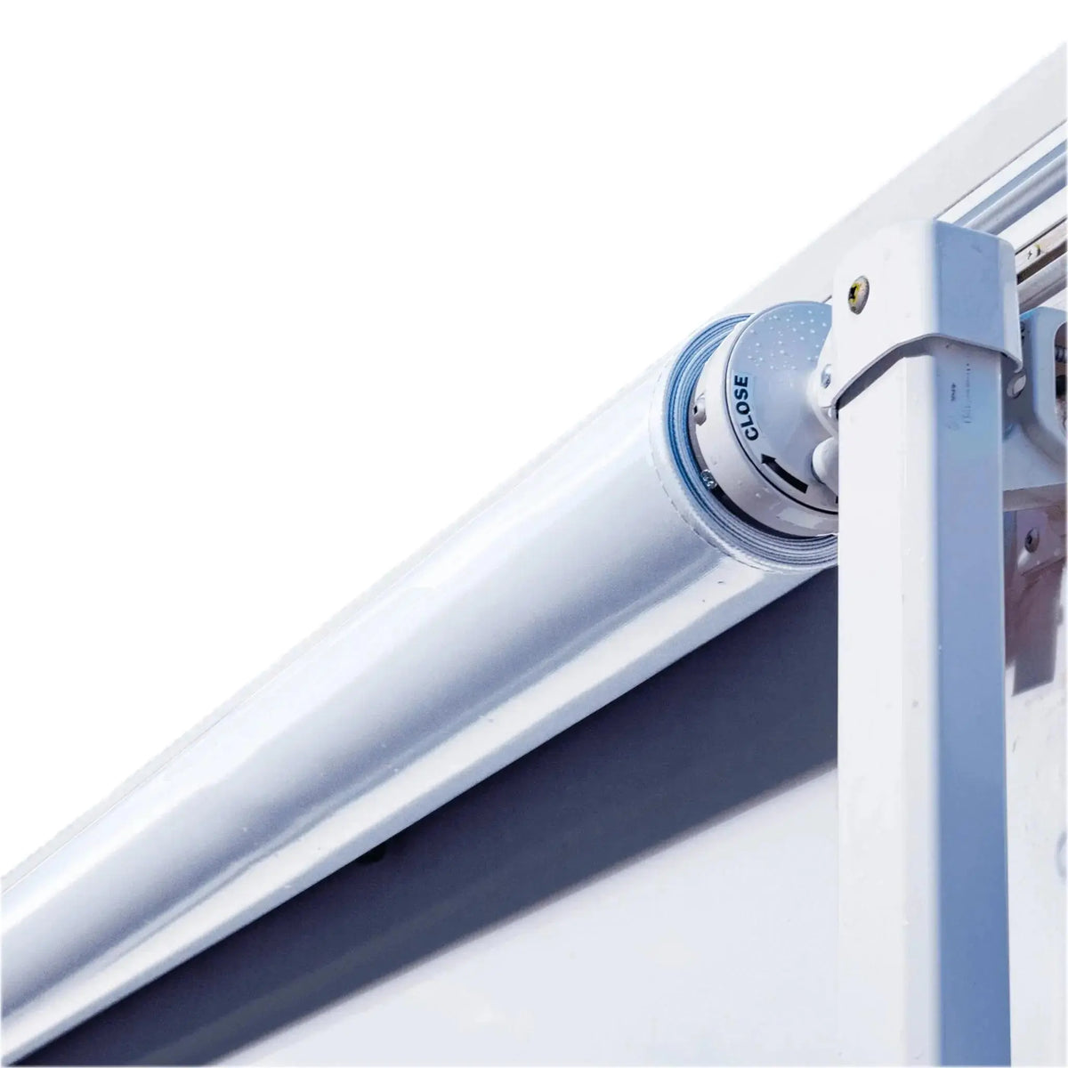 Aussie Traveller SBE 16&#39; Awning White Ends- Light Grey Aussie Traveller