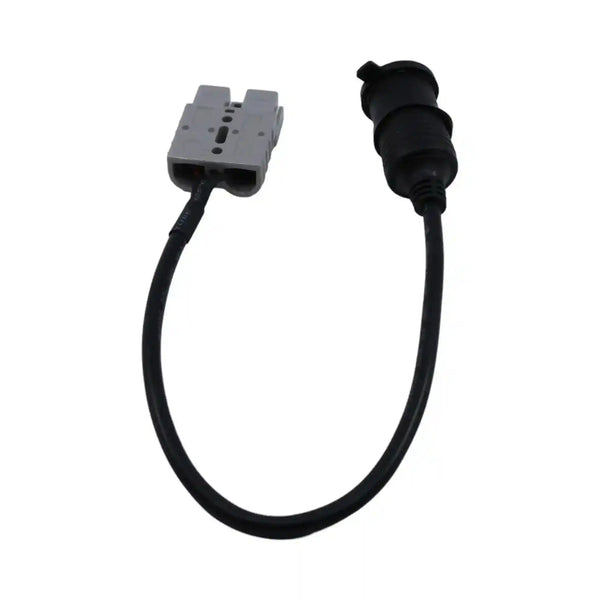 BMPRO 50A Plug To 15A Cigar Socket Lead - 30cm - Everything Caravans