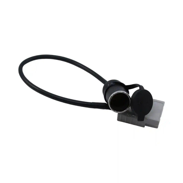 BMPRO 50A Plug To 15A Cigar Socket Lead - 30cm - Everything Caravans