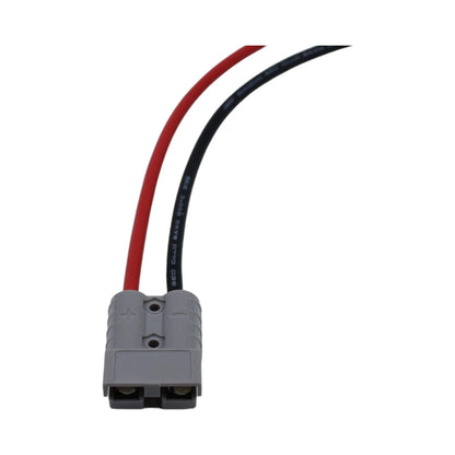 BMPRO 50A Plug to 8mm Ring Terminals Lead - 30cm - Everything Caravans