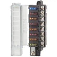 BS-5046B Bluesea Blade Fuse Block – Compact 8 Circuit and Cover 1