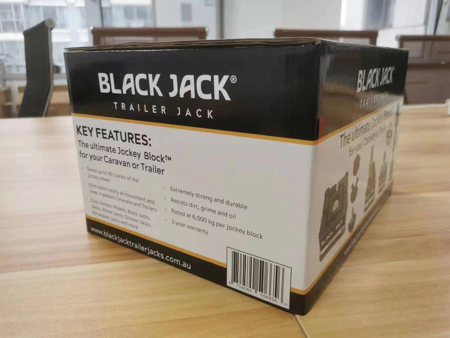 Black Jack Jockey Block - Everything Caravans