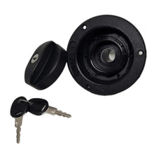 Black Lockable Water Filler Complete with Cap and Keys for RV and Caravans - Everything Caravans