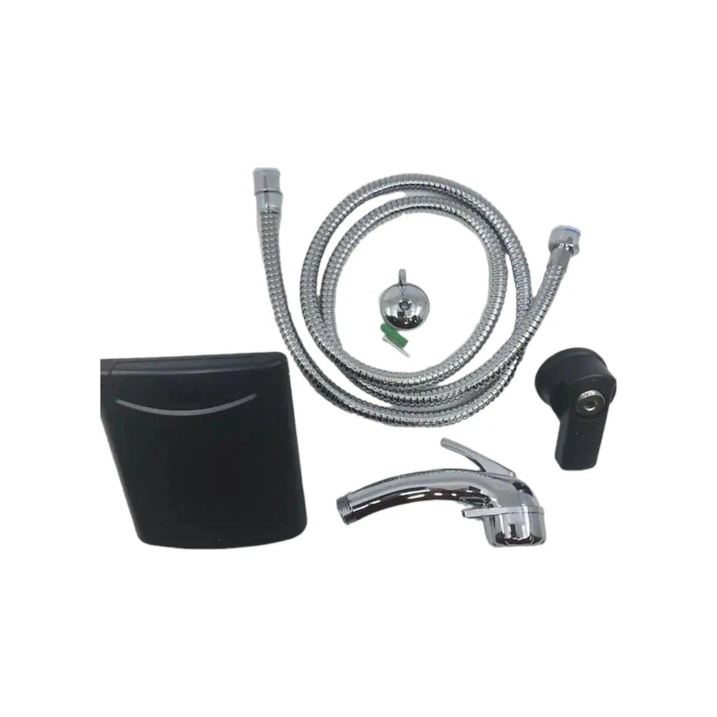 Black Plug in External Shower Point - Everything Caravans