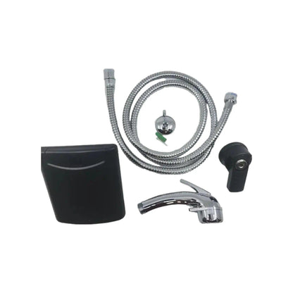 Black Plug in External Shower Point - Everything Caravans