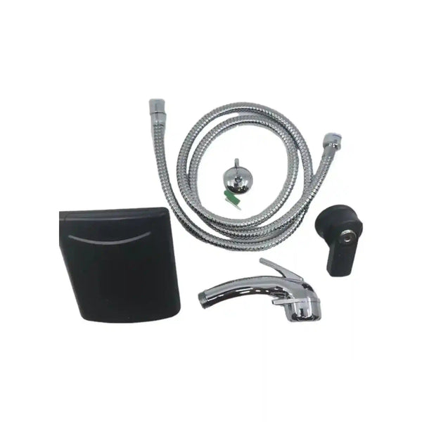 Black Plug in External Shower Point - Everything Caravans