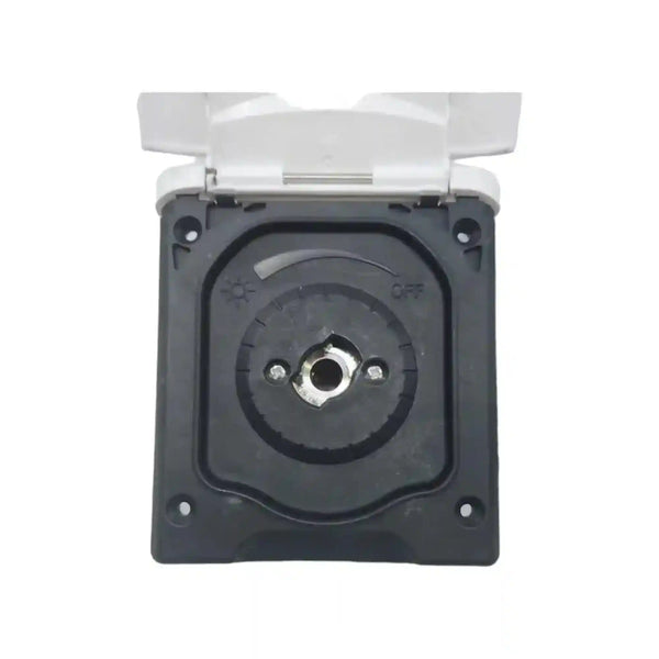 Black Plug in External Shower Point - Everything Caravans