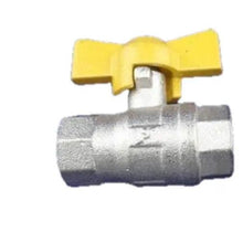Brass Gas fitting 1-4 Tapered Female AGA Gas Ball Shutoff Valve - Everything Caravans