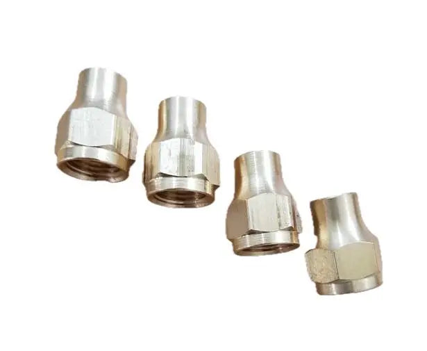 Brass Gas fitting 5-16 Flare Nut for 5-16 Copper Pipe x 4 Gas Components