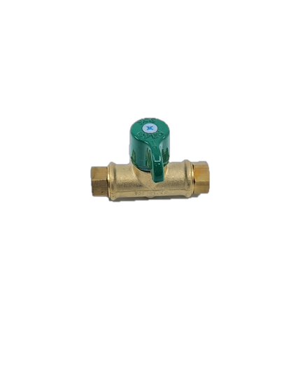 Brass Gas fitting Gas Bottle Changeover Valve 1-4 invert and 3-8 Male Thread 51-MCO-B - Everything Caravans