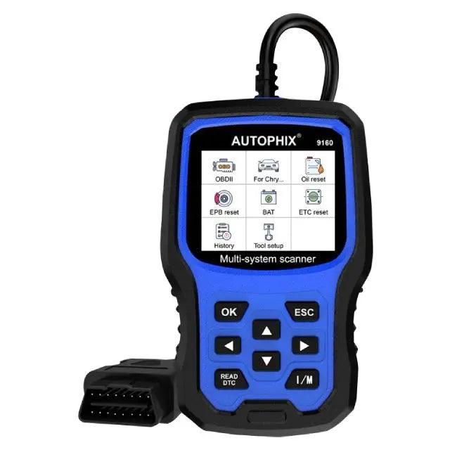 Autophix Outback 9000 Premium Universal Code Reader OBD2+EOBD/CAN - Everything Caravans