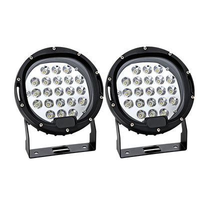 LED Driving Lights 7 Inch Flood Spot 12V 24V - Pair