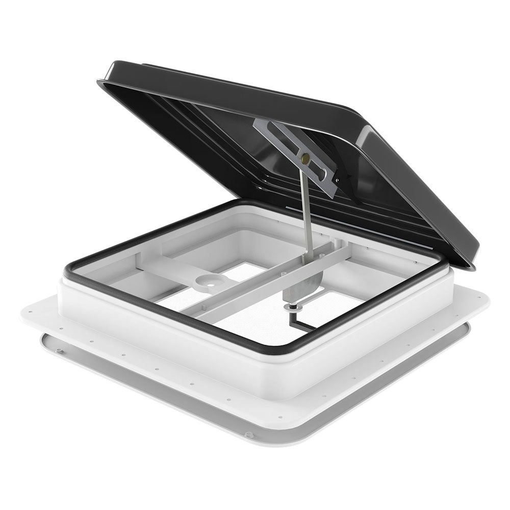 Caravan Roof Hatch Exhaust Vent 350x350mm Black