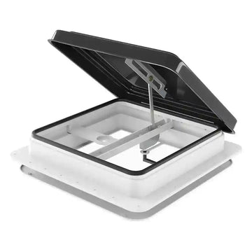 Caravan Roof Hatch Exhaust Vent 350x350mm Black