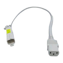 CMS C to LEC Charger input Cable 500mm White - Everything Caravans