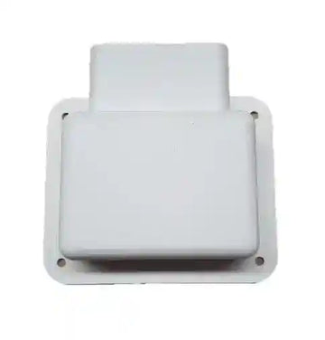 CMS Mounting Shroud for Outlets+Switch Plates White for Caravan 240 Electrics - Everything Caravans