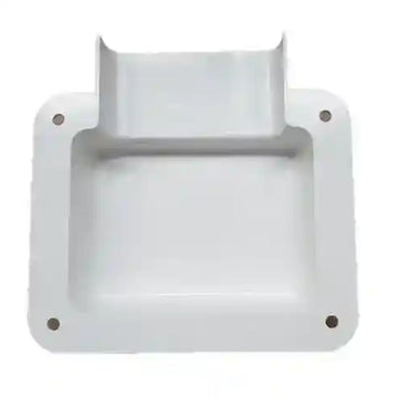 CMS Mounting Shroud for Outlets+Switch Plates White for Caravan 240 Electrics - Everything Caravans