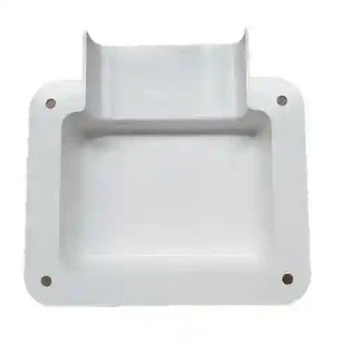 CMS Mounting Shroud for Outlets+Switch Plates White for Caravan 240 Electrics - Everything Caravans