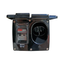 CMS-RCBO-inLET-BK 15A AC Power External inlet and 16A RCD IP44 Black CMS 230Vac Plug N Play 1