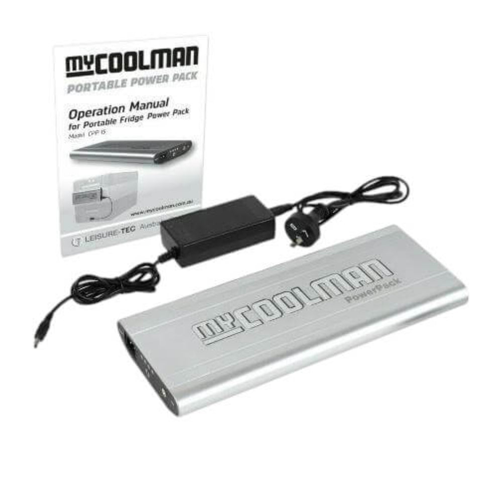 CPP15 MyCoolman 15Ah Lithium Ion Battery Pack with Charger and Cable Manual