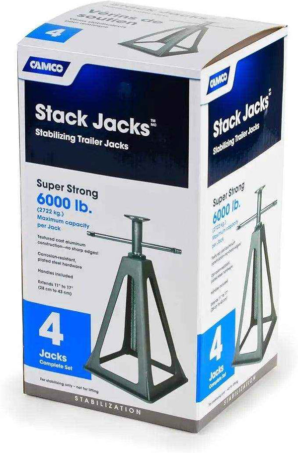Camco Stack Jacks - 4 Pack for RV Stabilisation - Everything Caravans