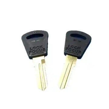Camec Blank Entry Door Keys Suit 3P Lock Barrel One Pair - Everything Caravans