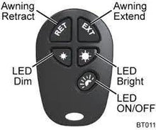 Carefree Altitude Awning Bluetooth Remote - No Longer Available - Everything Caravans
