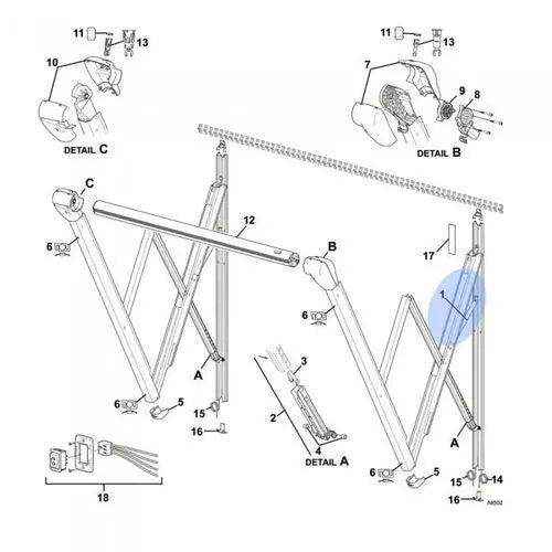 Carefree Altitude Awning Gas Shock Kit - Everything Caravans