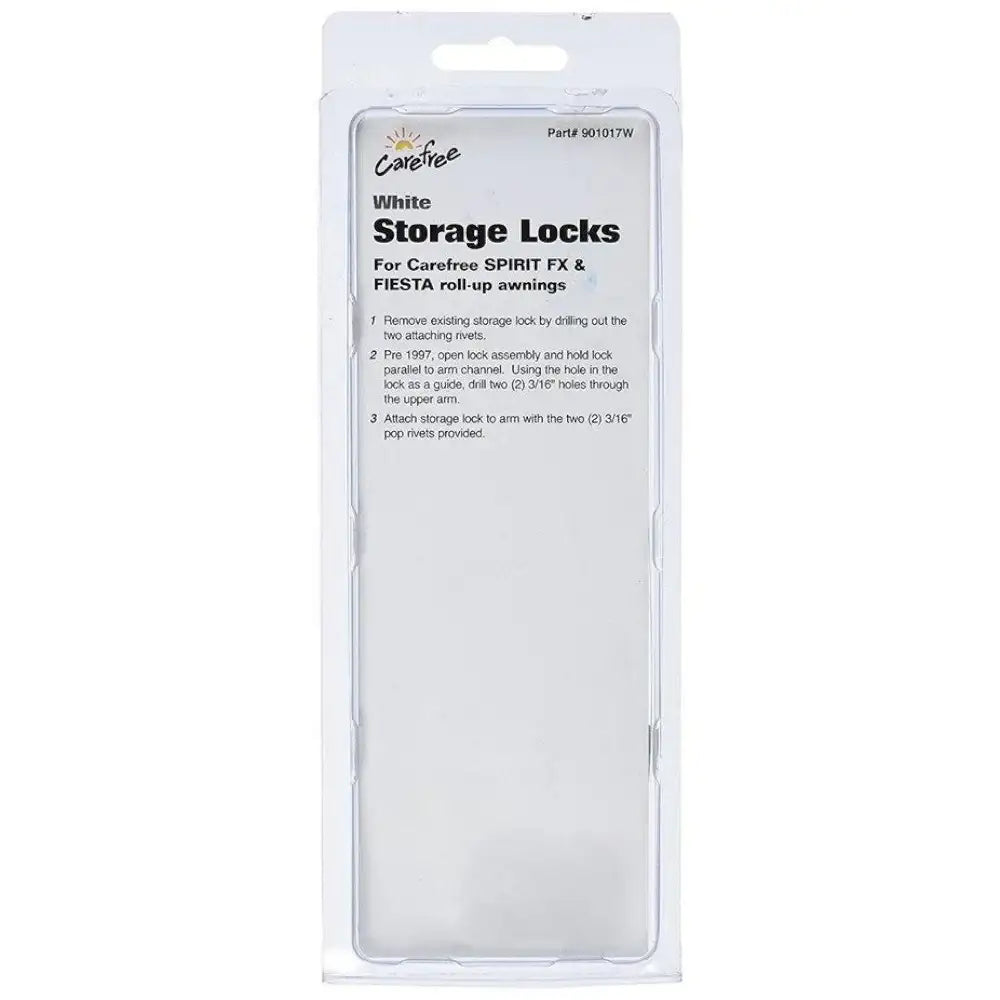 Carefree White Travel Lock 901017W 200-34050