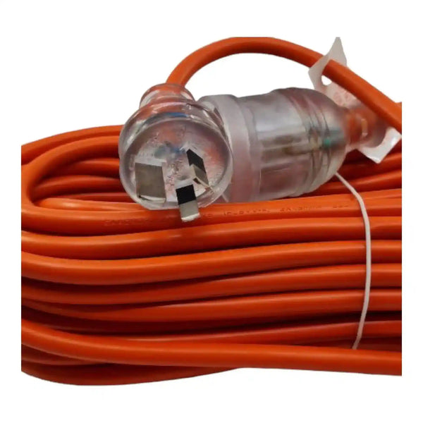 Heavy Duty Extension Lead - Led 25M 15amp 240v - Everything Caravans