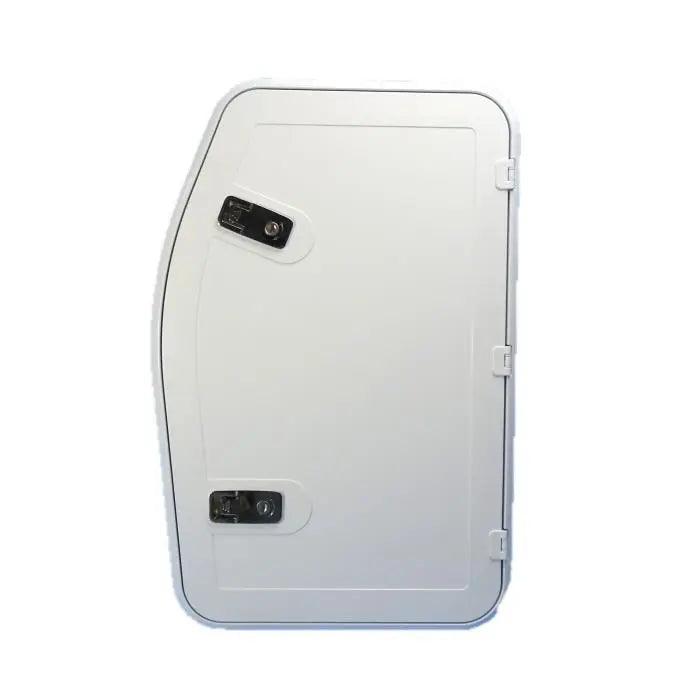 Coast Access Door 7 - White 370 x 595 Entry Side RV Hatch - Everything Caravans