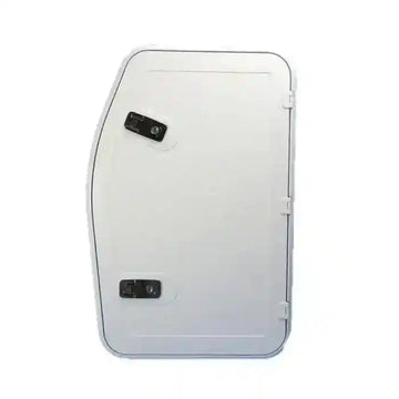 Coast Access Door 7 - White 370 x 595 Entry Side RV Hatch - Everything Caravans