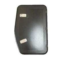 Coast Access Door 8 - Black 370 x 595 Closed Side RV Hatch - Everything Caravans