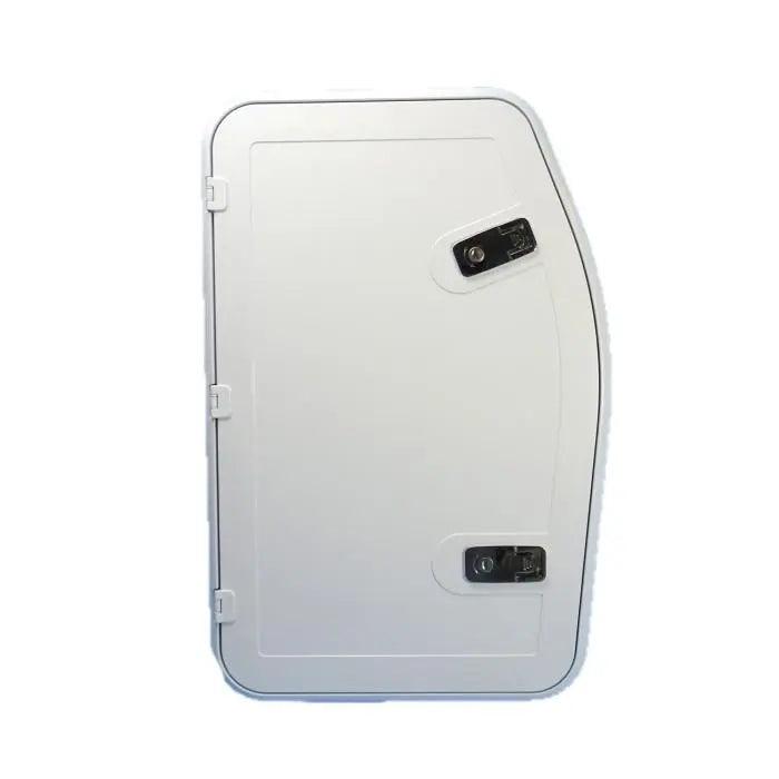 Coast Access Door 8 - White 370 x 595 Closed Side RV Hatch - Everything Caravans