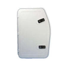 Coast Access Door 8 - White 370 x 595 Closed Side RV Hatch - Everything Caravans