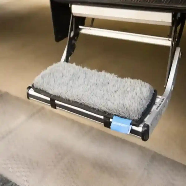 Companion Caravan Dust-Off Mat Step 50cm x 20cm - grey
