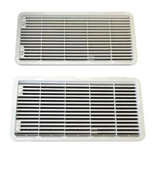 Complete 2x Vent Set for 3 Way Fridge Dometic Caravan Fridge Above 90 Litres - Everything Caravans