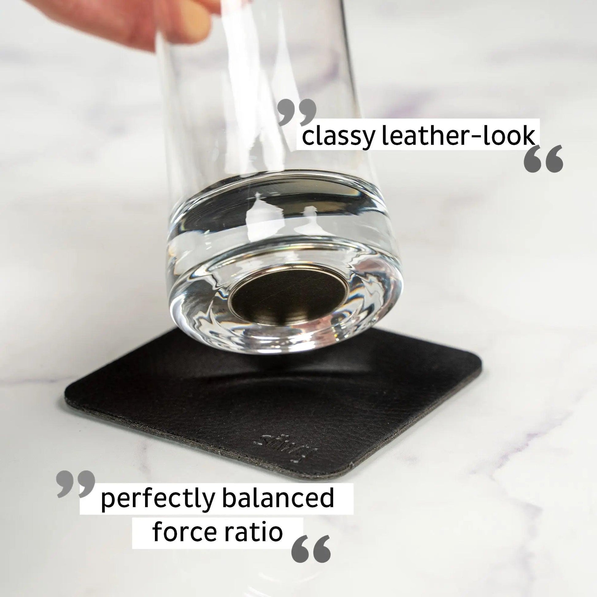 Crystal Magnetic BEER Glass by Silwy - Everything Caravans