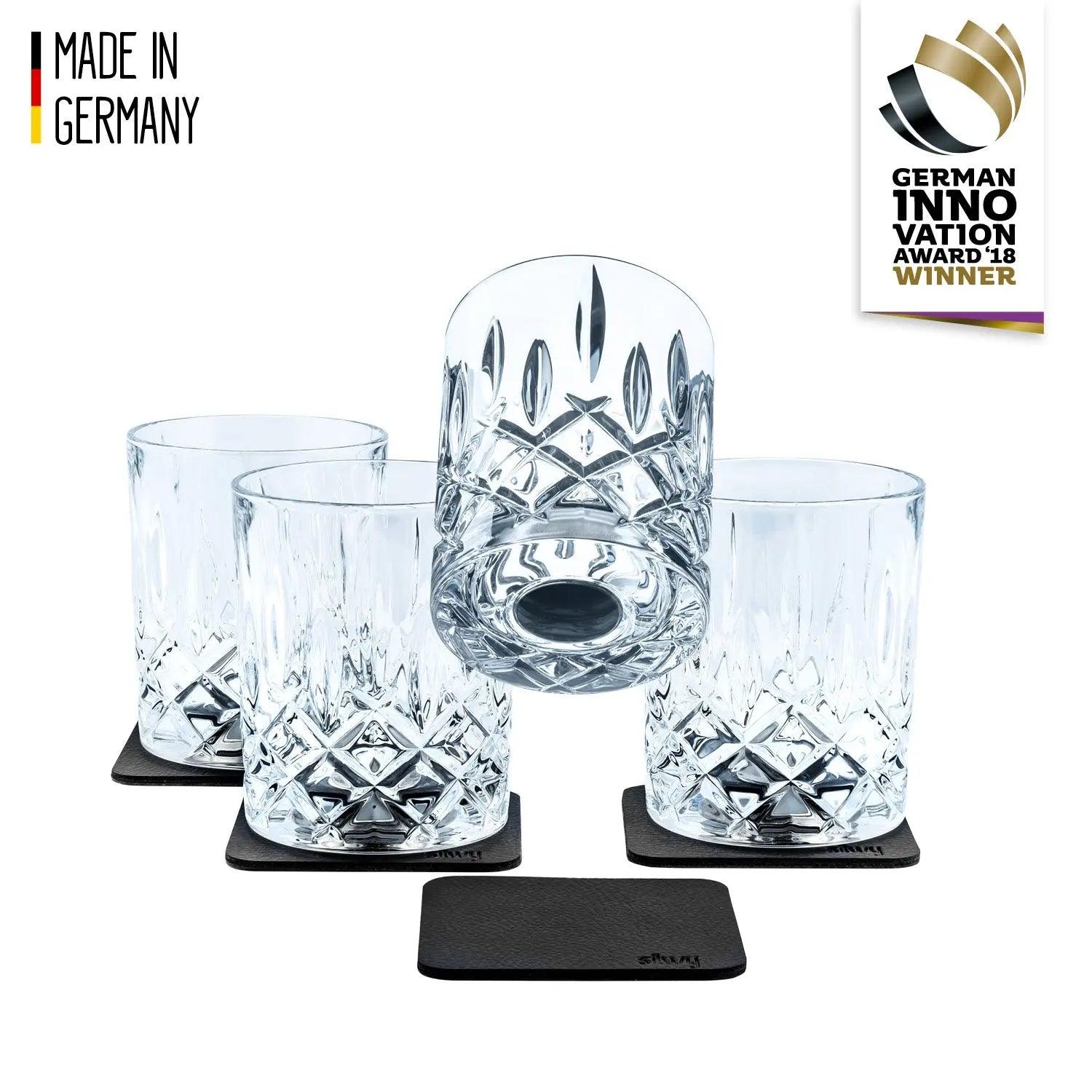 Crystal Magnetic WHISKY Glass by Silwy - Everything Caravans