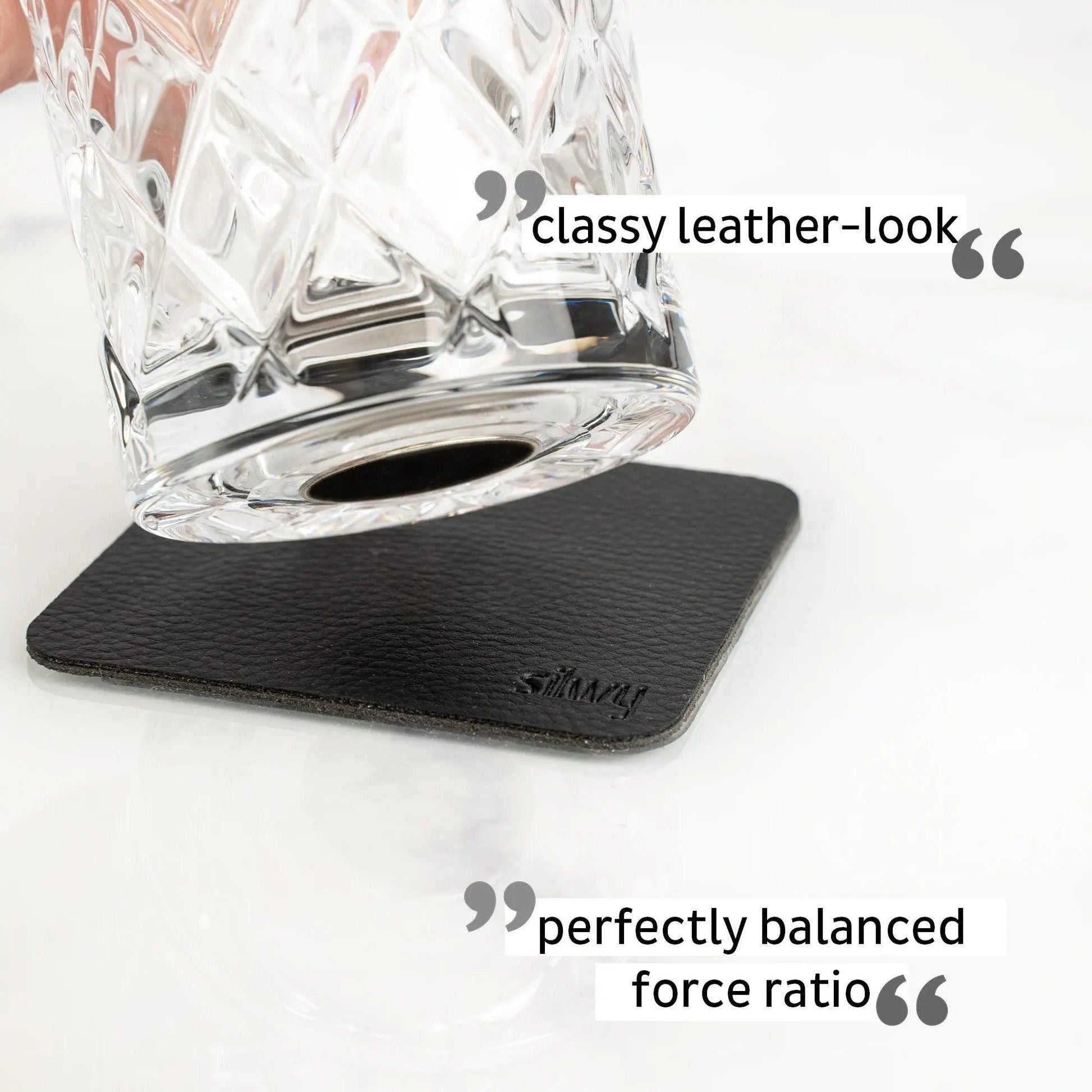 Crystal Magnetic WHISKY Glass by Silwy - Everything Caravans