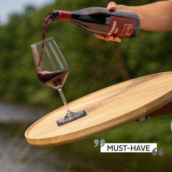 Crystal Magnetic WINE Glass BORDEAUX by Silwy - Everything Caravans