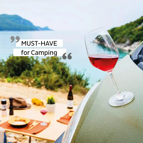 Crystal Magnetic WINE Glass by Silwy - Everything Caravans