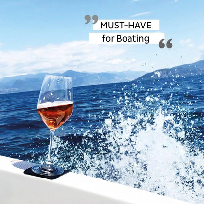 Crystal Magnetic WINE Glass by Silwy - Everything Caravans